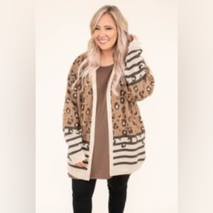 Wild Whisper Cardigan, Mocha